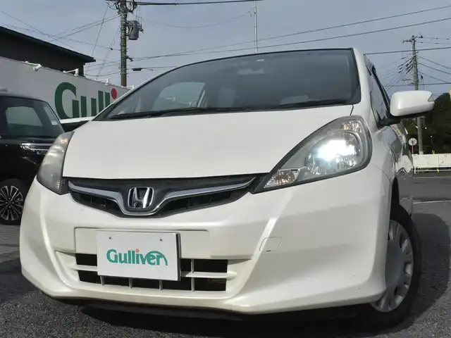 ホンダ フィット G スマートセレ ファインスタイル 神奈川県 2013(平25)年 5.2万km 白 ワンオーナー/社外メモリナビ/BTオーディオ/地デジTV/CD/DVD/ETC/ドアバイザー/純正フロアマット/保証書/取説ナビ説