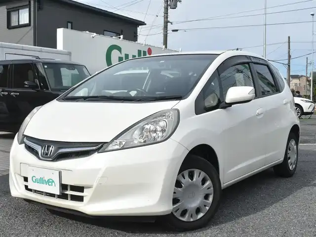 ホンダ フィット G スマートセレ ファインスタイル 神奈川県 2013(平25)年 5.2万km 白 ワンオーナー/社外メモリナビ/BTオーディオ/地デジTV/CD/DVD/ETC/ドアバイザー/純正フロアマット/保証書/取説ナビ説