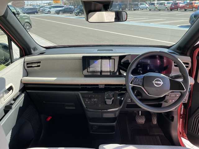 日産 サクラ X 愛知県 2023(令5)年 0.7万km ピンク SDナビ/フルセグ/CD DVD/Bluetooth/バックカメラ/LEDヘッドライト/コーナーセンサー/純正アルミホイール/ステアリングスイッチ/スマートキー/プッシュスタート