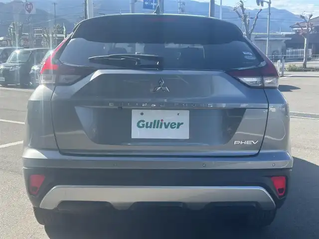 三菱 エクリプス クロス ＰＨＥＶ G 愛媛県 2020(令2)年 2万km チタニウムグレーメタリック 純正ナビ（Bluetooth/フルセグTV）/アラウンドビューモニター/AppleCarPlay/AndroidAuto/アダプティブクルーズコントロール/ETC2.0/パワーシート/ハーフレザーシート/シートヒーター/ブラインドスポットモニター/ステアリングヒーター/ドライブモード/純正18インチアルミホイール/前後ドライブレコーダー/前後コーナーセンサー/オートマチックハイビーム/LEDヘッドライト/スマートキー×２
