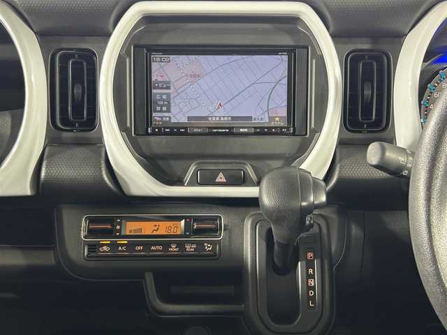 スズキ ハスラー HYBRID G 佐賀県 2022(令4)年 4.7万km シフォンアイボリーM 社外7インチナビ/CD/DVD/Bluetooth/スズキセーフティサポート/デュアルカメラブレーキ/車線逸脱防止/横滑り防止/クリアランスソナー/前席シートヒーター/前方ドライブレコーダー/ETC/フロアマット/電動格納ミラー/スマートキー/バックカメラ