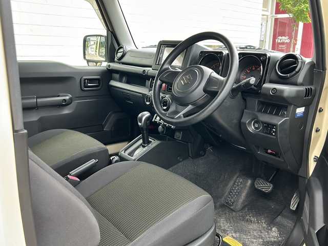 スズキ ジムニー XL 福島県 2020(令2)年 4.1万km シフォンアイボリーM ワンオーナー　ＡｐｐｌｅＣａｒＰｌａｙ　ＡｎｄｒｏｉｄＡｕｔｏ対応ＤＡ　Ｂｌｕｅｔｏｏｔｈ　ルーフキャリア　リアラダー　シートヒーター　背面タイヤカバー　電格ミラー　ＥＴＣ　フォグランプ　マット
