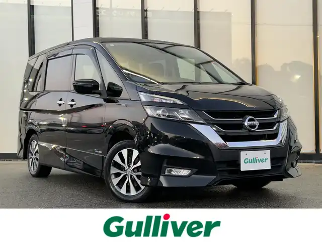 日産 セレナ ハイウェイスター 大阪府 2017(平29)年 6.5万km ダイヤモンドブラック 純正8インチナビ/10.6インチフリップダウンモニター/・フルセグTV/TVキャンセラー/USB/BT/DVD/AUX/バックカメラ/片側パワースライドドア/前後ドライブレコーダー/ETC/全席充電ポート/追従なしクルーズコントロール/純正フロアマット/純正16インチAW/コーナーセンサー/LEDヘッド・フォグ/スペアキー/アイドリングストップ