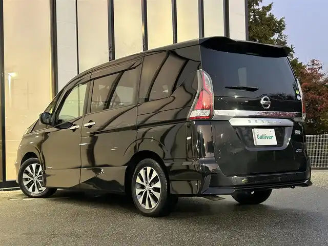 日産 セレナ ハイウェイスター 大阪府 2017(平29)年 6.5万km ダイヤモンドブラック 純正8インチナビ/10.6インチフリップダウンモニター/・フルセグTV/TVキャンセラー/USB/BT/DVD/AUX/バックカメラ/片側パワースライドドア/前後ドライブレコーダー/ETC/全席充電ポート/追従なしクルーズコントロール/純正フロアマット/純正16インチAW/コーナーセンサー/LEDヘッド・フォグ/スペアキー/アイドリングストップ