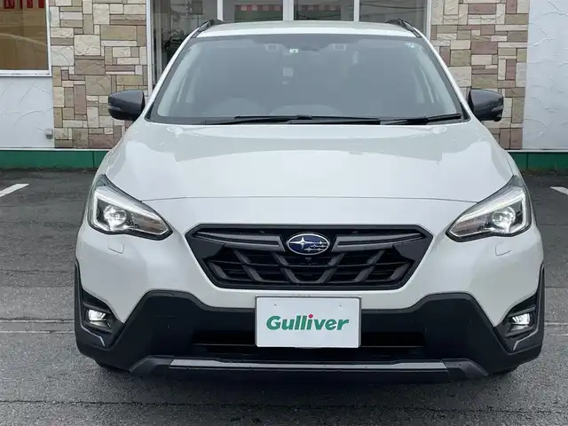 スバル ＸＶ ハイブリッド アドバンス スタイルエディション 徳島県 2022(令4)年 1.9万km クリスタルホワイトP 純正ナビ(CN-FX810D)/(CD・DVD・BD/Bluetooth/TV)/フロント・サイド・バックカメラ/社外ETC/ステアリングスイッチ/衝突被害軽減システム/追従機能付クルーズコントロール/レーンキープアシスト/ダウンヒルアシストコントロール/LEDヘッドライト/フロントフォグライト/オートライト/ハーフレザーシート/前席パワーシート/前席シートヒーター/D席シートメモリー/電動パーキングブレーキ/純正18インチアルミホイール/ルーフレール/USB充電/スマートキー/スペアキー