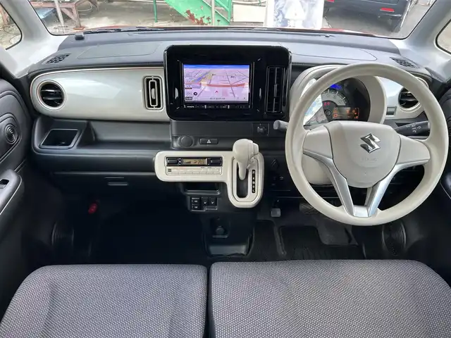 スズキ ワゴンＲ スマイル HYBRID S 福島県 2021(令3)年 5.4万km コーラルオレンジメタリック/アーバンブラウン2トーン ワンオーナー/４ＷＤ/社外ナビ/・フルセグＴＶ/・ＣＤ/・ＤＶＤ/・ＳＤ/・ＭＳＶ/・Ｂｌｕｅｔｏｏｔｈ/・ＵＳＢ/バックカメラ/両側パワースライドドア/Ｄ席Ｎ席シートヒーター/衝突軽減ブレーキ/車線逸脱警報/横滑り防止/社外ＥＴＣ/エンジンスターター/ドライブレコーダー(前)/スペアキーあり