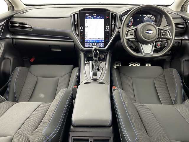 スバル レヴォーグ 1．8GT－H EX 道央・札幌 2023(令5)年 2.6万km 青 ・4WD/・寒冷地仕様/・純正11.5インチナビ/（BT USB フルセグ　AndroidAuto Applecarplay）/・アイサイトVerIII/・D/Nパワーシート/・全席シートヒーター/・パドルシフト/・フロントカメラ/・バックカメラ/・サイドカメラ/・Dメモリーシート/・ビルトインETC/・SRH/・BSM/・レーダークルーズコントロール/・LEDヘッドライト/・LEDフォグ/・ステアリングスイッチ/・純正ドライブレコーダー（前）/・デジタルインナーミラー
