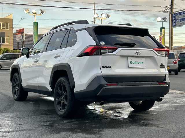 トヨタ ＲＡＶ４ アドベンチャー オフロードPKG 愛知県 2021(令3)年 3.6万km スーパーホワイトⅡ ワンオーナー/純正ディスプレイオーディオ/バックカメラ/Bluetooth/ウィンカーミラー/クルーズコントロール/プッシュスタート/パワーバックドア/レーンキープ/衝突軽減ブレーキ