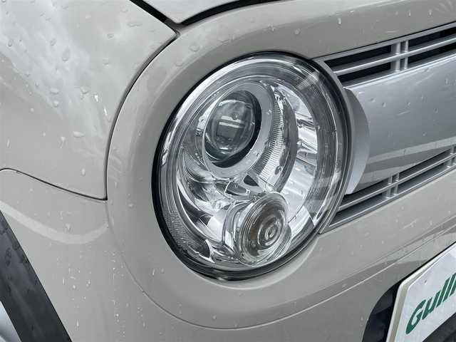 スズキ ラパン X 福岡県 2019(平31)年 4.3万km フォーンベージュメタリック/ホワイト2トーンルーフ 純正7型SDナビ/（フルセグTV/BT/CD/DVD）/全方位モニター/衝突軽減ブレーキ/ETC/シートヒーター/ステアリングリモコン/Pスタート/スマートキー/スペアキー1本/ISOFIX/S-エネチャージ搭載車