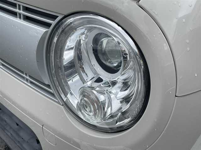 スズキ ラパン X 福岡県 2019(平31)年 4.3万km フォーンベージュメタリック/ホワイト2トーンルーフ 純正7型SDナビ/（フルセグTV/BT/CD/DVD）/全方位モニター/衝突軽減ブレーキ/ETC/シートヒーター/ステアリングリモコン/Pスタート/スマートキー/スペアキー1本/ISOFIX/S-エネチャージ搭載車