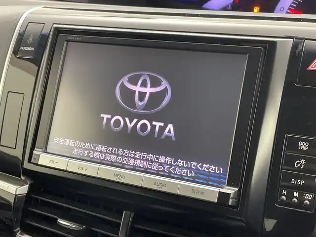トヨタ エスティマ アエラス プレミアムエディション 新潟県 2016(平28)年 7.5万km ホワイトパールクリスタルシャイン 純正メモリナビ【NSZA-X64T】/　フルセグTV/Bluetooth/CD/DVD/純正フリップダウンモニター/両側パワースライドドア/ハーフレザーシート/D席パワーシート/バックモニター/ビルトインETC/横滑り防止装置/オートライト/レザーステアリング/ステアリングスイッチ