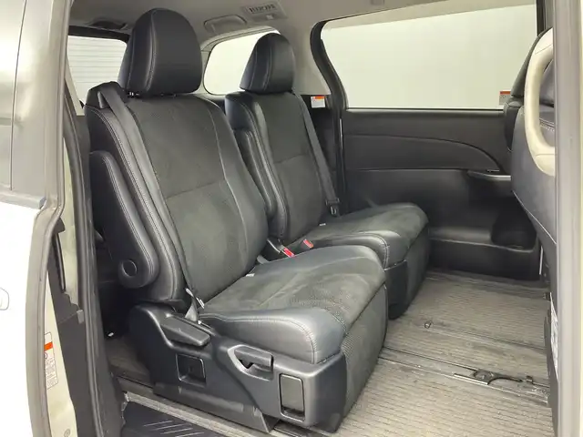 トヨタ エスティマ アエラス プレミアムエディション 新潟県 2016(平28)年 7.5万km ホワイトパールクリスタルシャイン 純正メモリナビ【NSZA-X64T】/　フルセグTV/Bluetooth/CD/DVD/純正フリップダウンモニター/両側パワースライドドア/ハーフレザーシート/D席パワーシート/バックモニター/ビルトインETC/横滑り防止装置/オートライト/レザーステアリング/ステアリングスイッチ
