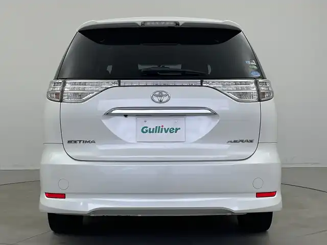 トヨタ エスティマ アエラス プレミアムエディション 新潟県 2016(平28)年 7.5万km ホワイトパールクリスタルシャイン 純正メモリナビ【NSZA-X64T】/　フルセグTV/Bluetooth/CD/DVD/純正フリップダウンモニター/両側パワースライドドア/ハーフレザーシート/D席パワーシート/バックモニター/ビルトインETC/横滑り防止装置/オートライト/レザーステアリング/ステアリングスイッチ