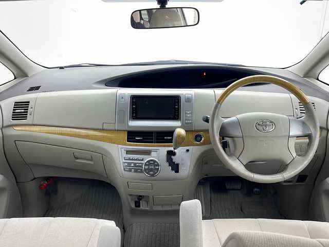 トヨタ エスティマ アエラス Gエディション 茨城県 2008(平20)年 5.5万km ホワイトパールクリスタルシャイン 純正ナビ/フルセグTV/DVD再生有/バックカメラ/ETC/スマートキー/オットマン/フロントフォグ/両側パワースライドドア/盗難防止装置