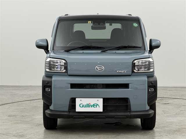 ダイハツ タフト G 福岡県 2020(令2)年 4.2万km レイクブルーメタリック スカイフィールトップ　/純正９型ナビ（フルセグＴＶ）　/バックカメラ　/ＥＴＣ　/前方ドラレコ　/コーナーセンサー　/衝突被害軽減ブレーキ　/横滑り防止装置　/アイドリングストップ　/ステアリングリモコン　/シートヒーター　/純正１５インチＡＷ　/LEDヘッドライト