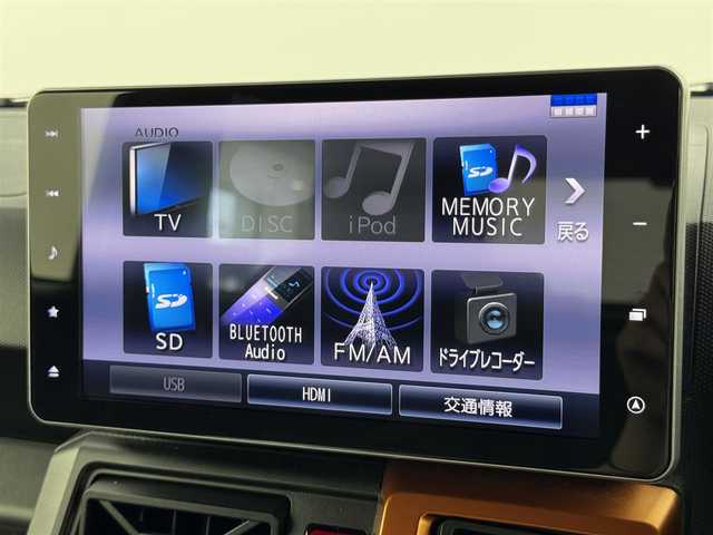 ダイハツ タフト G 福岡県 2020(令2)年 4.2万km レイクブルーメタリック スカイフィールトップ　/純正９型ナビ（フルセグＴＶ）　/バックカメラ　/ＥＴＣ　/前方ドラレコ　/コーナーセンサー　/衝突被害軽減ブレーキ　/横滑り防止装置　/アイドリングストップ　/ステアリングリモコン　/シートヒーター　/純正１５インチＡＷ　/LEDヘッドライト