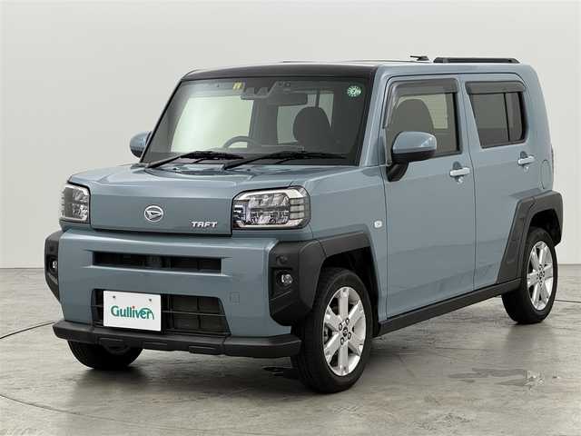 ダイハツ タフト G 福岡県 2020(令2)年 4.2万km レイクブルーメタリック スカイフィールトップ　/純正９型ナビ（フルセグＴＶ）　/バックカメラ　/ＥＴＣ　/前方ドラレコ　/コーナーセンサー　/衝突被害軽減ブレーキ　/横滑り防止装置　/アイドリングストップ　/ステアリングリモコン　/シートヒーター　/純正１５インチＡＷ　/LEDヘッドライト