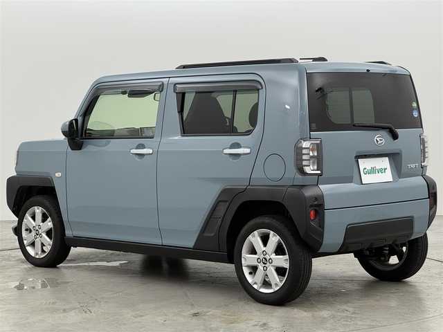ダイハツ タフト G 福岡県 2020(令2)年 4.2万km レイクブルーメタリック スカイフィールトップ　/純正９型ナビ（フルセグＴＶ）　/バックカメラ　/ＥＴＣ　/前方ドラレコ　/コーナーセンサー　/衝突被害軽減ブレーキ　/横滑り防止装置　/アイドリングストップ　/ステアリングリモコン　/シートヒーター　/純正１５インチＡＷ　/LEDヘッドライト