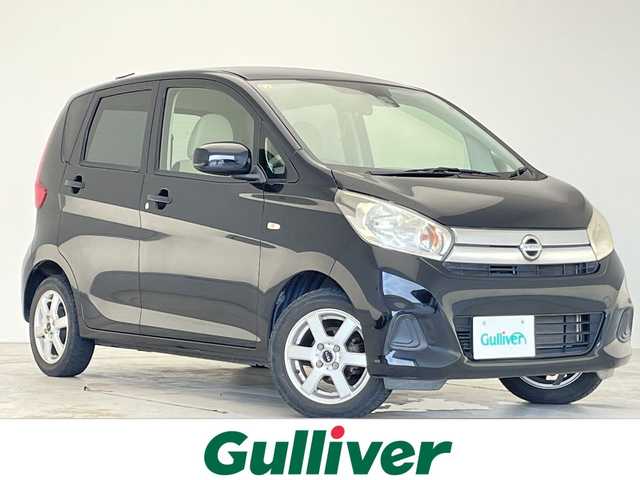 日産 デイズ J 愛知県 2016(平28)年 4.9万km ブラック 衝突軽減システム/純正７型SDナビ/フルセグ/CD/Bluetooth/バックカメラ/横滑り防止機能/フロアマット/リモコンキー/ベンチシート/アルミホイール