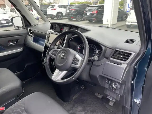 トヨタ タンク カスタムG－T 埼玉県 2017(平29)年 11.1万km レーザーブルークリスタルシャイン (株)IDOMが運営する【じしゃロン鳩ヶ谷店】の自社ローン専用車両になりますこちらは現金またはオートローンご利用時の価格です。自社ローンご希望の方は別途その旨お申付け下さい/社外ＳＤナビ（CN-RA03WD）/　AM/FM/CD/DVD/フルセグTV/MSV/BT/バックカメラ/両側パワースライドドア/クルーズコントロール/レーンアシスト/衝突軽減システム/ステアリングスイッチ/革巻きステアリング/スペアタイヤ/LEDヘッドライト/フォグランプ　/純正アルミホイール/ＥＴＣ　/ドアバイザー　/電動格納式ウィンカーミラー/ISOFIX/プッシュスタートボタン/　スマートキー×1