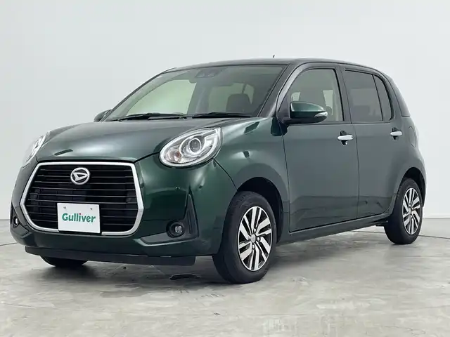 ダイハツ ブーン シルク Gパッケージ SAⅢ 三重県 2018(平30)年 3.5万km ブラックマイカメタリック/ダークエメラルドマイカ 禁煙車　/社外SDナビ　/スマートアシスト　/衝突被害軽減ブレーキ　/レーンキープアシスト /バックカメラ　　/前後コーナーセンサー　/社外前方ドライブレコーダー　/ステアリングスイッチ　/ＬＥＤヘッドライト　/ＬＥＤフォグ　/オートハイビーム