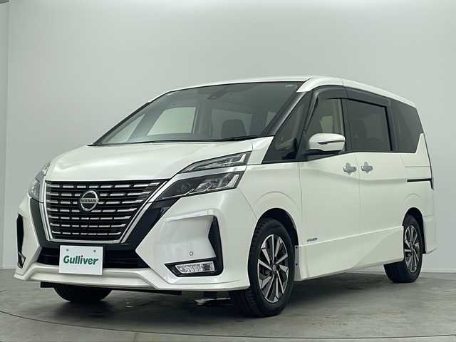 日産 セレナ ハイウェイスター V 大阪府 2020(令2)年 6.4万km ブリリアントホワイトパール エマージェンシーブレーキ/純正SDナビ/・フルセグTV/・BT AUDIO/プロパイロット/アラウンドビューモニター/両側パワースライドドア/フリップダウンモニター/ETC/ドライブレコーダー/BSM/コーナーセンサー/純正16インチAW/プッシュスタート /スマートキー
