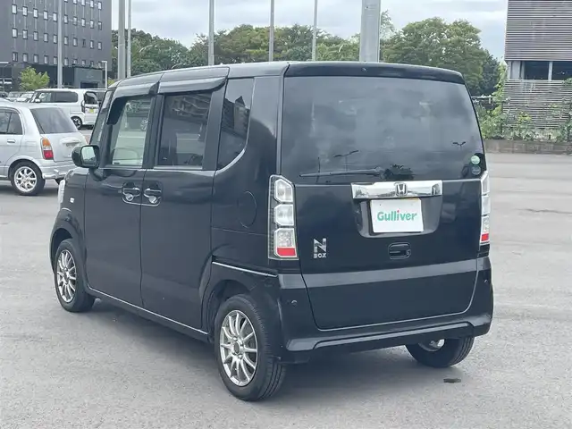 ホンダ Ｎ ＢＯＸ G Lパッケージ 千葉県 2012(平24)年 16.4万km クリスタルブラックパール 片側パワースライドドア/ETC/スマートキー＆プッシュスタート/電動格納ミラー/ヘッドライトレベライザー/横滑り防止装置/ステアリングスイッチ/純正フロアマット/社外14インチアルミホイール/ドアバイザー