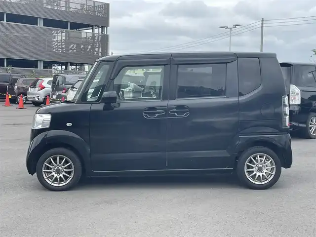 ホンダ Ｎ ＢＯＸ G Lパッケージ 千葉県 2012(平24)年 16.4万km クリスタルブラックパール 片側パワースライドドア/ETC/スマートキー＆プッシュスタート/電動格納ミラー/ヘッドライトレベライザー/横滑り防止装置/ステアリングスイッチ/純正フロアマット/社外14インチアルミホイール/ドアバイザー