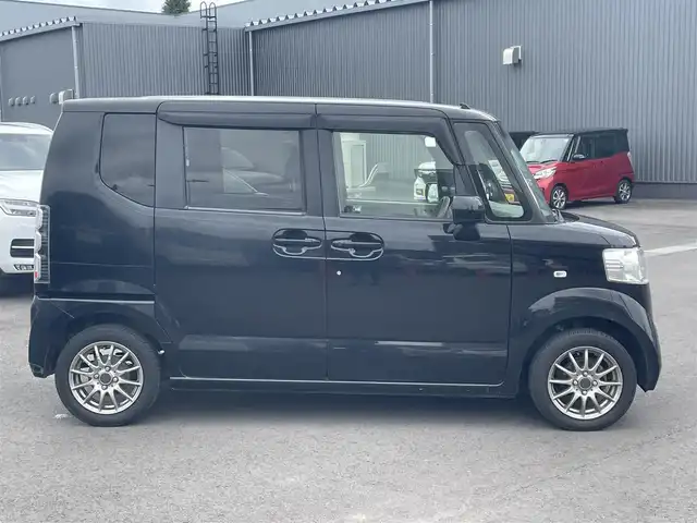 ホンダ Ｎ ＢＯＸ G Lパッケージ 千葉県 2012(平24)年 16.4万km クリスタルブラックパール 片側パワースライドドア/ETC/スマートキー＆プッシュスタート/電動格納ミラー/ヘッドライトレベライザー/横滑り防止装置/ステアリングスイッチ/純正フロアマット/社外14インチアルミホイール/ドアバイザー