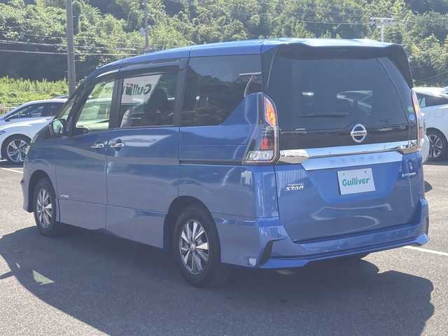 日産 セレナ e－パワー ハイウェイスター V 佐賀県 2018(平30)年 7.6万km シャイニングブルー Carrozzeriaオーディオ/アラウンドビューモニター/プロパイロット/エマージェンシーブレーキ/LDW/両側パワースライドドア/ドライブレコーダー/ステアリングヒーター/ステアリングリモコン/シートヒーター/ステアリングヒーター/ステアリングリモコン/プッシュスタート/スマートキー/LEDヘッドライト/フォグライト/純正アルミホイール