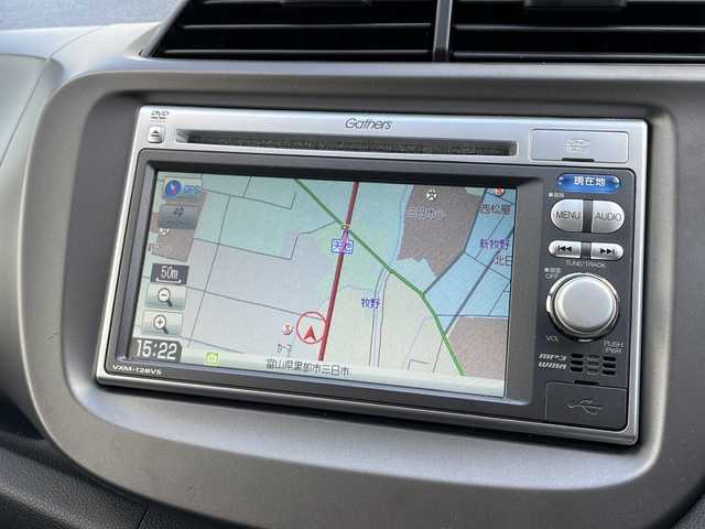 ホンダ フィット G 富山県 2012(平24)年 3.6万km プレミアムホワイトパール ワンオーナー/禁煙車/純正ＳＤナビ/バックカメラ/ＣＤ・ＤＶＤ/ワンセグＴＶ/純正フロアマット/リモコンキー/スペアキー/電動格納ミラー/ハロゲンヘッドライト/保証書