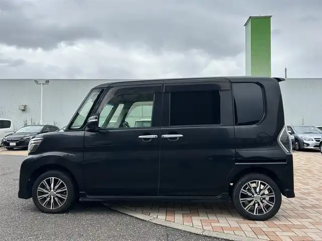 ダイハツ タント カスタム X トップED SAⅡ 新潟県 2016(平28)年 8.1万km ブラックマイカメタリック (株)IDOMが運営する【じしゃロン新潟店】の自社ローン専用車両になります。/こちらは現金またはオートローンご利用時の価格です。自社ローンご希望の方は別途その旨お申付け下さい/プッシュスタート/社外ナビ/フルセグテレビ/Bluetooth接続可/バックカメラ/デジタルインナーミラー/ETC/衝突軽減ブレーキ/レーンキープアシスト/片側パワースライドドア/ウィンカーミラー/キセノンヘッドランプ