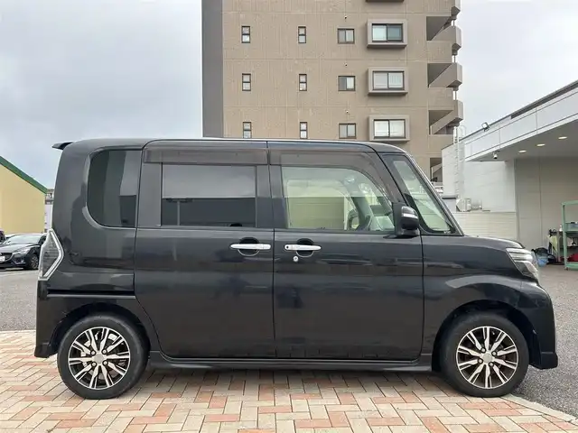 ダイハツ タント カスタム X トップED SAⅡ 新潟県 2016(平28)年 8.1万km ブラックマイカメタリック (株)IDOMが運営する【じしゃロン新潟店】の自社ローン専用車両になります。/こちらは現金またはオートローンご利用時の価格です。自社ローンご希望の方は別途その旨お申付け下さい/プッシュスタート/社外ナビ/フルセグテレビ/Bluetooth接続可/バックカメラ/デジタルインナーミラー/ETC/衝突軽減ブレーキ/レーンキープアシスト/片側パワースライドドア/ウィンカーミラー/キセノンヘッドランプ
