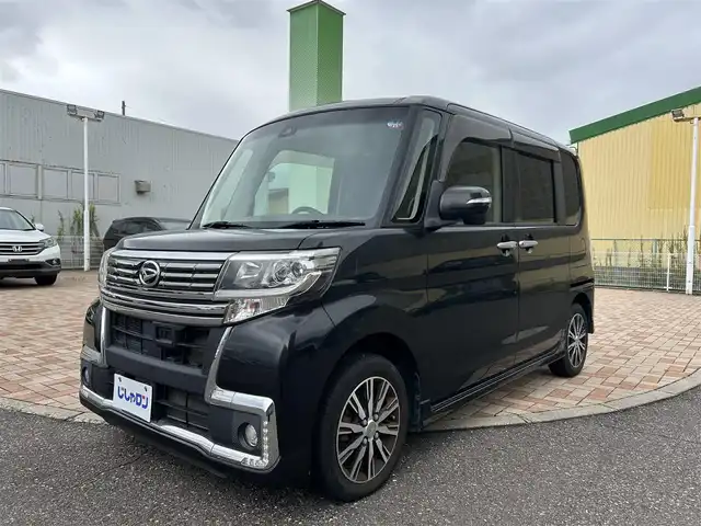 ダイハツ タント カスタム X トップED SAⅡ 新潟県 2016(平28)年 8.1万km ブラックマイカメタリック (株)IDOMが運営する【じしゃロン新潟店】の自社ローン専用車両になります。/こちらは現金またはオートローンご利用時の価格です。自社ローンご希望の方は別途その旨お申付け下さい/プッシュスタート/社外ナビ/フルセグテレビ/Bluetooth接続可/バックカメラ/デジタルインナーミラー/ETC/衝突軽減ブレーキ/レーンキープアシスト/片側パワースライドドア/ウィンカーミラー/キセノンヘッドランプ
