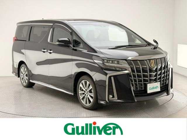 トヨタ アルファード S タイプゴールドⅡ 兵庫県 2021(令3)年 4.9万km ブラック ディスプレイオーディオ/前後ドラレコ/ＥＴＣ２．０/Toyota Safety Sense/・レーントレーシングアシスト(LTA)/・プリクラッシュセーフティ/・レーダークルーズコントロール(全車速追従機能付)/・アダプティブハイビームシステム(AHS)/・オートマチックハイビーム(AHB)/・ロードサインアシスト(RSA)/・リヤクロストラフィックオートブレーキ［パーキングサポートブレーキ(後方接近車両)/・アシストするブラインドスポットモニター(BSM)