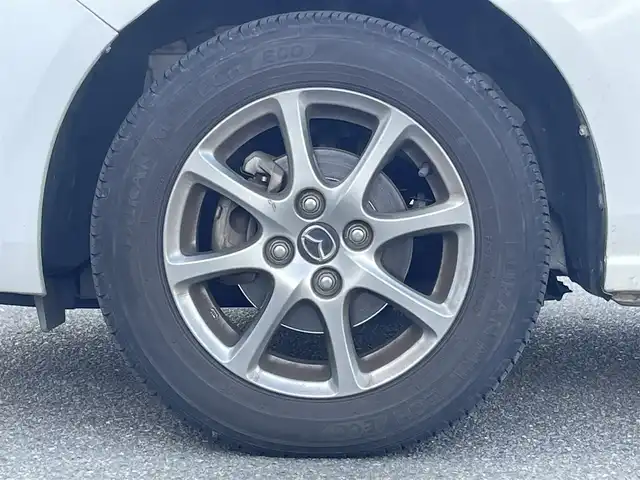 マツダ デミオ 13－スカイアクティブ Sスター 山梨県 2013(平25)年 10.4万km クリスタルホワイトパールマイカ ワンオーナー/社外メモリナビ/Bluetooth接続/ETC/純正フロアマット/横滑り防止装置/盗難防止装置/取扱説明書/保証書