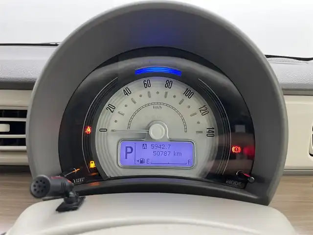 スズキ ラパン X 岡山県 2019(平31)年 5.1万km フレンチミントパールメタリック 全方位カメラ/白色ルーフ/ミラー/純正SDナビ(CN-RZ743W)/（CD/DVD/BT/フルセグTV/USB）/ビルトインETC/スマートキー/衝突軽減ブレーキ/アイドリングストップ/踏み間違い防止/D席シートヒーター/ステアリングスイッチ/純正14インチアルミホイール/純正フロアマット/ドアバイザー