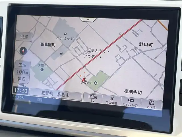 ダイハツ ムーヴ キャンバス G メイクアップ リミテッド　SAⅢ 滋賀県 2019(平31)年 3.3万km パールホワイトⅢ/ライトローズマイカメタリックⅡ 2トーン 純正ナビ/(Bluetooth/フルセグ/CD/DVD)/両側電動スライドドア/アラウンドビューモニター/スマートアシスト/・衝突軽減ブレーキ/・レーンキープアシスト/・先行車発進告知/・Autoハイビーム/LEDオートライト/フォグ/純正フロアマット/電動格納ミラー/ETC/USB/スペアキー