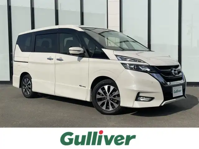 日産 セレナ ハイウェイスター V 大阪府 2020(令2)年 3.2万km ブリリアントホワイトパール 2トーン 純正１０インチナビ　/全方位カメラ　/衝突被害軽減システム　/ＬＥＤヘッドライト　/純正ＥＴＣ　/両側パワースライドドア　/クルーズコントロール　/アイドリングストップ　/ウオークスルー　/純正フロアマット　/ドラレコ/スマートキー/カーテンエアバック/禁煙車