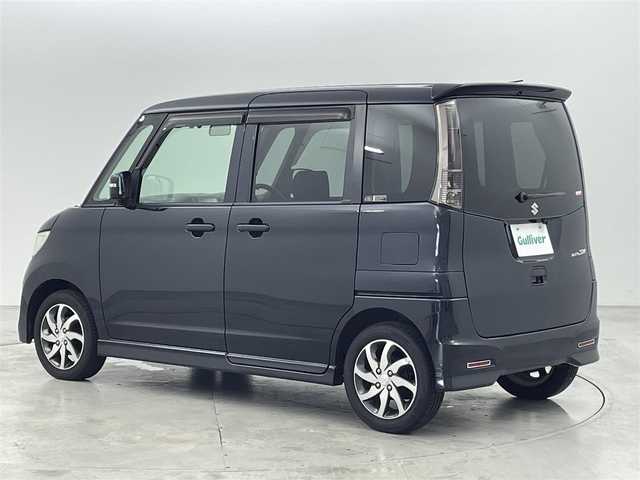スズキ パレット ＳＷ XS 福岡県 2010(平22)年 7.7万km ブルーイッシュブラックパール3 社外ナビ（ＴＶ）　/ＥＴＣ　/片側電動スライドドア　/エンジンプッシュスタート　/スマートキー　/スペアキー１本　/電動格納式ドアミラー　/フォグランプ　/オートライト　/純正フロアマット　/純正１４インチＡＷ　/盗難防止