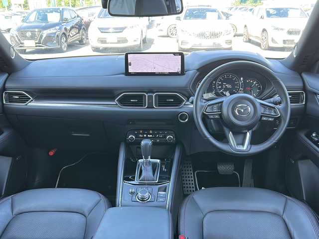 マツダ ＣＸ－５ XD スポーツアピアランス 茨城県 2022(令4)年 3万km スノーフレイクホワイトパールマイカ 純正SDナビ/　　BT/フルセグ/バックカメラ/アラウンドビューモニター/レーダークルーズコントロール/パワーバックドア/レザーシート/シートメモリー/ヒートヒーター/パワーシート/純正アルミホイール/パドルシフト/ステアリングスイッチ/革巻きステアリング/ステアリングヒーター/純正フロアマット/アイドリングストップ/USB/ヘッドアップディスプレイ/BOZEスピーカー/スマートキー/ETC