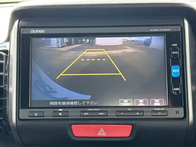 ホンダ Ｎ ＢＯＸ カスタム G SSパッケージ 熊本県 2016(平28)年 5万km ブリリアントスポーティブルーメタリック2トーン 純正SDナビＤＴＶ（VXM-174VFi）/・CD/DVD/BT/SD/AUX/バックカメラ/ドラレコ/ビルトインETC/両側パワースライド/あんしんpkg/後部席サンシェード/HIDライト/フォグ/マット/バイザー/スマートキー