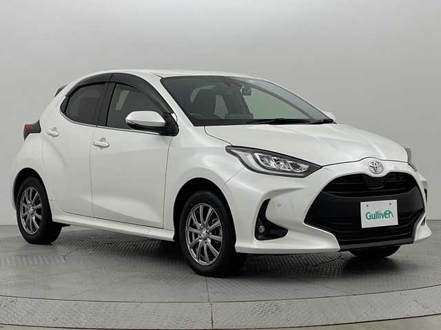 トヨタ ヤリス Z 新潟県 2020(令2)年 5.1万km ホワイトパールクリスタルシャイン 4WD/純正ディスプレイオーディオ/　　USB/BT/MiraCast/レーダークルーズコントロール/LEDオートライト/オートマチックハイビーム/おしシートヒーター/ステアリングスイッチ/レーンキープ/コーナーセンサー/スマートキー