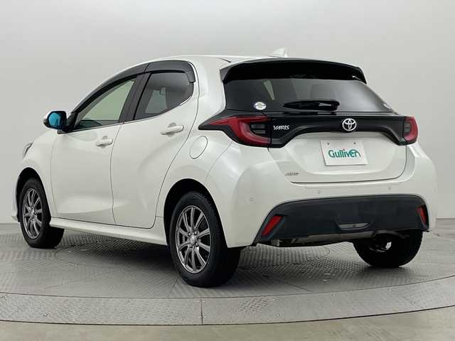 トヨタ ヤリス Z 新潟県 2020(令2)年 5.1万km ホワイトパールクリスタルシャイン 4WD/純正ディスプレイオーディオ/　　USB/BT/MiraCast/レーダークルーズコントロール/LEDオートライト/オートマチックハイビーム/おしシートヒーター/ステアリングスイッチ/レーンキープ/コーナーセンサー/スマートキー