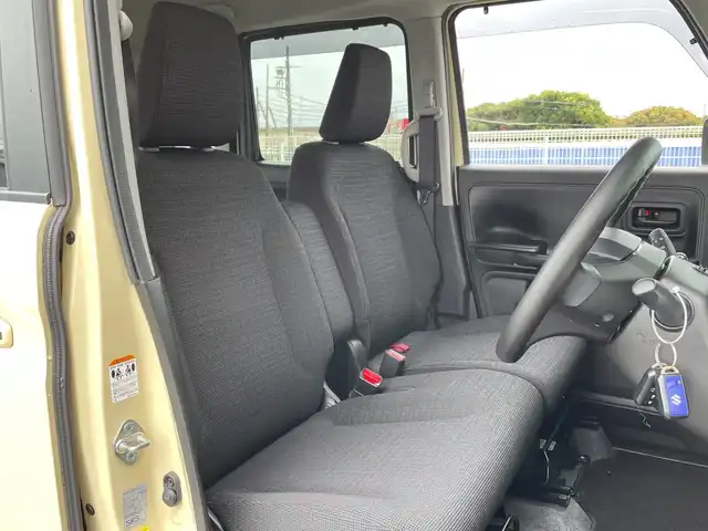 スズキ スペーシア HYBRID X 千葉県 2019(令1)年 1.8万km シフォンアイボリーM 純正メモリナビ/(フルセグTV/BT/CD/DVD/FM/AM)/バックカメラ/衝突被害軽減システム/車線逸脱警報/両側パワースライドドア/横滑り防止装置/ETC/アイドリングストップ/オートライト/電動格納ミラー/シートリフター/プッシュスタート/スマートキー/フロアマット/スペアキー/保証書