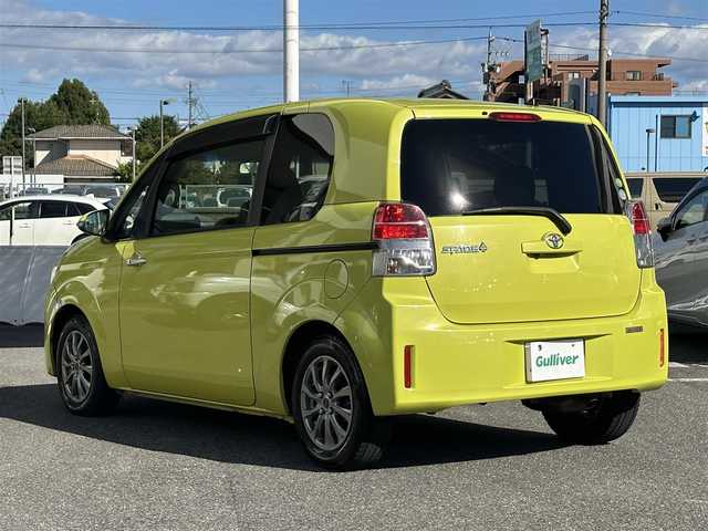 トヨタ スペイド G 愛知県 2013(平25)年 8万km シトラスマイカメタリック バックカメラ/片側パワースライドドア/ETC/Bluetooth/TV付きナビ/DVD再生機能有/MTモード付AT /片側パワースライドドア/純正タイヤ替え4本有