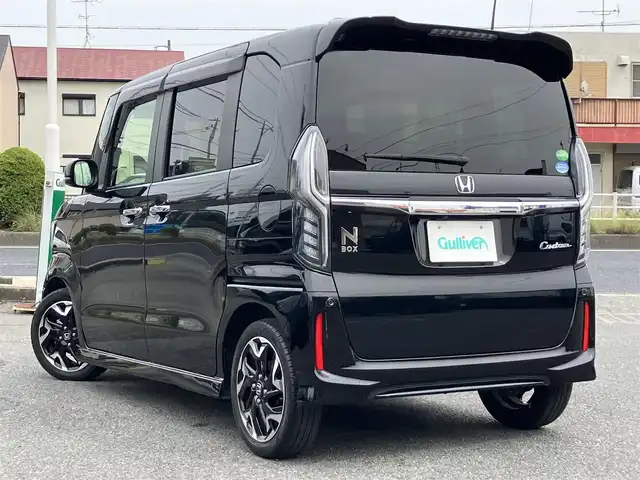 ホンダ Ｎ ＢＯＸ カスタム G L ターボ ホンダセンシング 三重県 2020(令2)年 4万km クリスタルブラックパール ♪ワンオーナー/♪走行39967km/♪ターボ/ホンダセンシング/・衝突軽減ブレーキ(CMBS)/・誤発進抑制機能/・後方誤発進抑制機能/・歩行者事故低減ステアリング/・路外逸脱抑制機能/・先行車発進お知らせ機能/・標識認識機能/・オートハイビーム/・アダプティブクルーズコントロール/・LKAS(車線維持支援システム)/スマートキー×2/プッシュスタート/ハーフレザーシート/純正インターナビ/・SD録音・フルセグ/・DVD再生・USB/・Bluetoothオーディオ/バックカメラ/USBポート(充電)×2/両側パワースライドドア/ドライブレコーダー/純正15インチAW/LEDヘッドライト/LEDフォグライト/オートライト/ウィンカーミラー/オートリトラクタブルミラー/リアドアサンシェード/アイドリングストップ/革巻シフトノブ/革巻ステアリング/ステアリングスイッチ/パドルシフト/ビルトインETC/プライバシーガラス/ラバーマット/ドアバイザー/サイド/カーテンエアバック