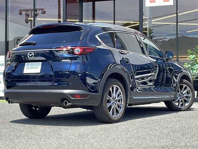 マツダ ＣＸ－８ XD Lパッケージ 大阪府 2020(令2)年 2.2万km ディープクリスタルブルーマイカ 衝突被害軽減システム　/BOSEサウンド　/純正ナビ　/フルセグTV　/Bluetooth　/DVD/CD　/全方位カメラ　/レザーシート　/前席パワーシート/前席，２列目シートヒーター　/前席エアーシート　/レーダークルーズコントロール/トランクオープナーボタン/ステアリングヒーター/LEDヘッドライト/ETC/スマートキー/プッシュスタート