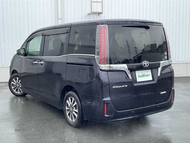 トヨタ エスクァイア Gi 三重県 2019(平31)年 4万km スパークリングブラックパールクリスタルシャイン 純正9インチナビ(CD/DVD/TV/BT)/フルセグTV/プッシュスタート/スマートキー/スペアキー/ダブルエアコン/クルーズコントロール/ETC/バックカメラ/前後ドライブレコーダー/フロアマット/両側パワースライドドア/シートヒーター/純正アルミホイール/純正フロアマット/オートライト/LEDヘッドライト/フォグライト/オートライト/オートマチックハイビーム/衝突軽減ブレーキ/車線逸脱防止/禁煙車