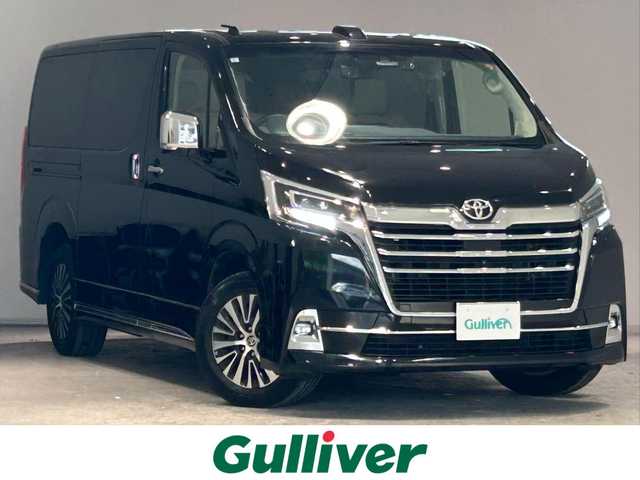 トヨタ グランエース プレミアム 宮城県 2023(令5)年 8.8万km ブラック Toyota Safety Sense/・プリクラッシュセーフティ/・レーンディパーチャーアラート/・レーダークルーズコントロール/・オートマチックハイビーム/・ロードサインアシスト/・パーキングサポートブレーキ/純正ディスプレイオーディオ/・ナビ/フルセグTV/Bluetooth/USB/・全方位カメラ/バックカメラ/・ETC2.0/・前後ドライブレコーダー/・デジタルインナーミラー/純正フリップダウンモニター/両側パワースライドドア/アイドリングストップ/ウッドコンビステアリング/・ステアリングリモコン/レザーシート/・パワーシート(全席)/・シートヒーター(全席)/プッシュスタート/・スマートキー/・スペアキー/LEDヘッドライト/・オートライト/・フォグライト/電動格納ミラー/純正17インチAW/純正フロアマット